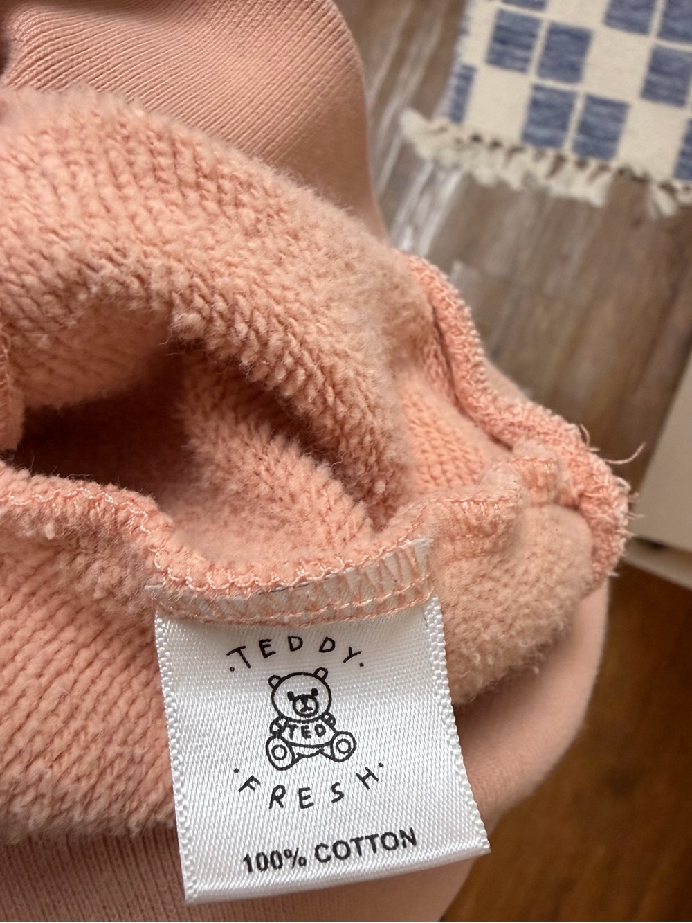 Teddy Fresh Pastel Block Hoodie - Pink, Green, Blue, Yellow Beautiful - Picture 5 of 8